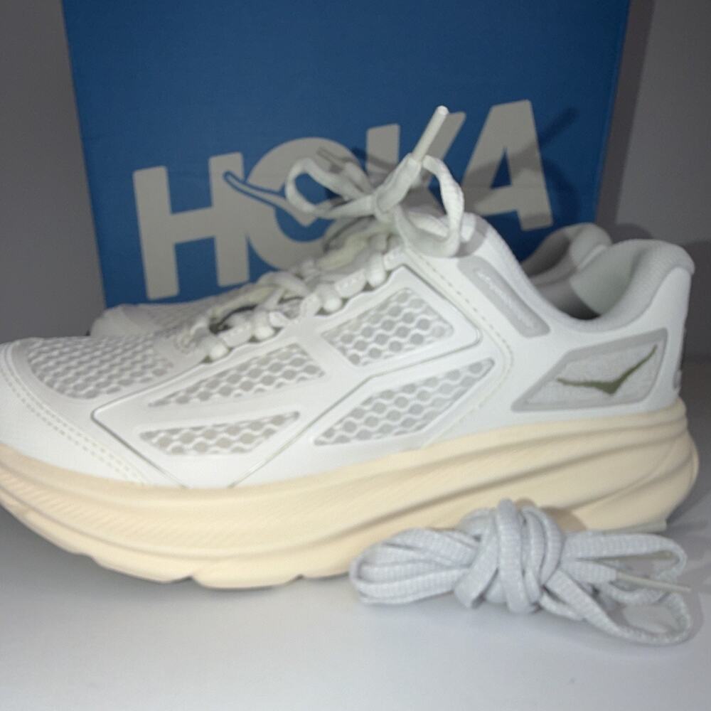 Hoka One One Clifton One9 Men's Athletic Sneakers Frost/Cosmic Grey 1155370-FCG